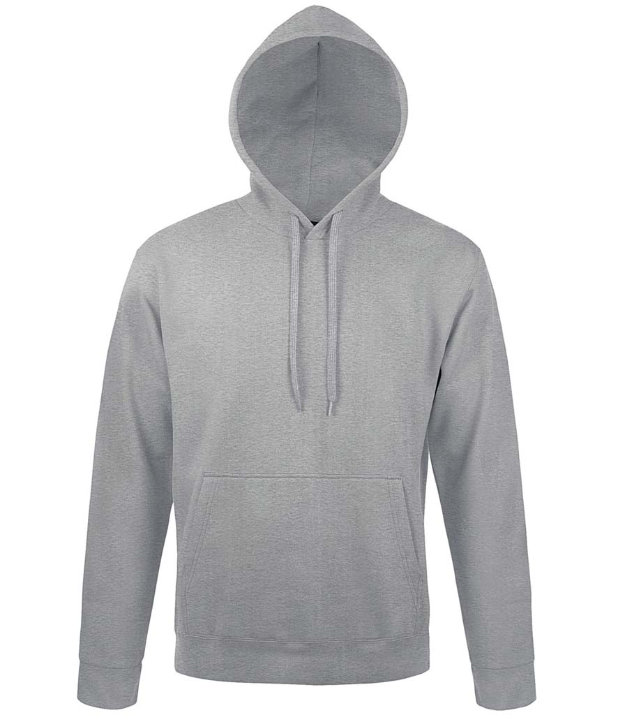 SOL'S Unisex Snake Hooded Sweatshirt 47101 Grey Marl