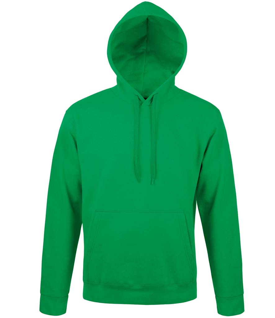 SOLS Unisex Snake Hooded Sweatshirt 47101 Kelly Green