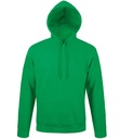 SOLS Unisex Snake Hooded Sweatshirt 47101 Kelly Green