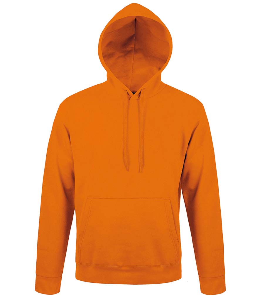 SOLS Unisex Snake Hooded Sweatshirt 47101 Orange