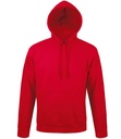 SOLS Unisex Snake Hooded Sweatshirt 47101 Red