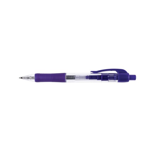 Q-Connect Retractable Ballpoint Pen Medium PK10