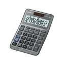 Casio MS-120FM 12 Digit Desk Calculator Grey