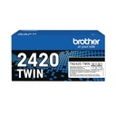 Brother TN-2420 High Yield Twinpack Black Toner