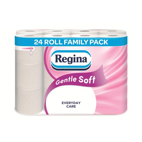 Regina Gentle Soft 3-Ply Toilet Rolls PK-24