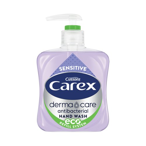 Carex Sensitive Hand Soap 250ml PK6