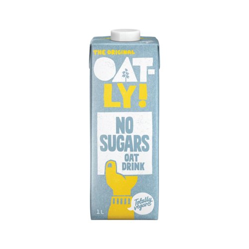 Oatly No Sugars Oat Drink 1L PK6