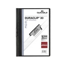 Durable Duraclip Clip Folders Black A4 PK25