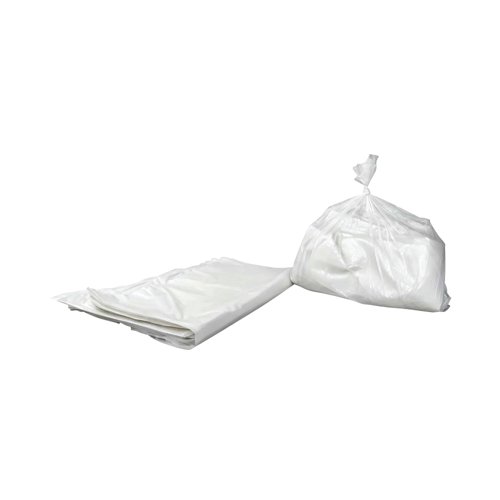 2Work Swing Bin Liner White PK80