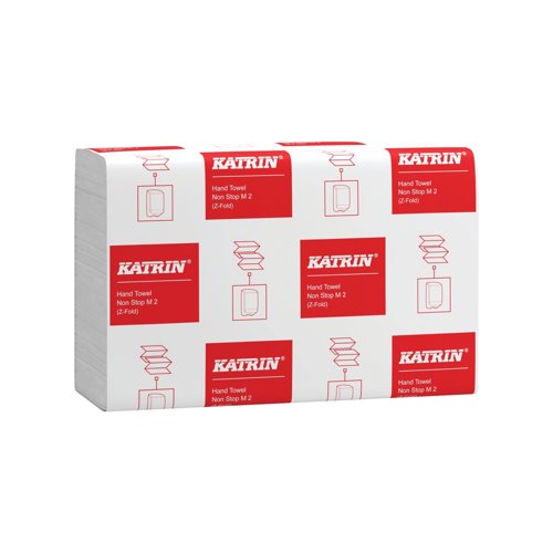 Katrin 2-Ply Paper Towel Non-Stop Medium Z-Fold PK3360 101153