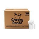 Cheeky Panda Professional 3-ply Bamboo Toilet Rolls Quilted PK36