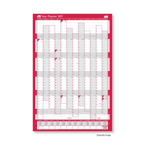 Sasco Year Planner Compact Portrait 2027