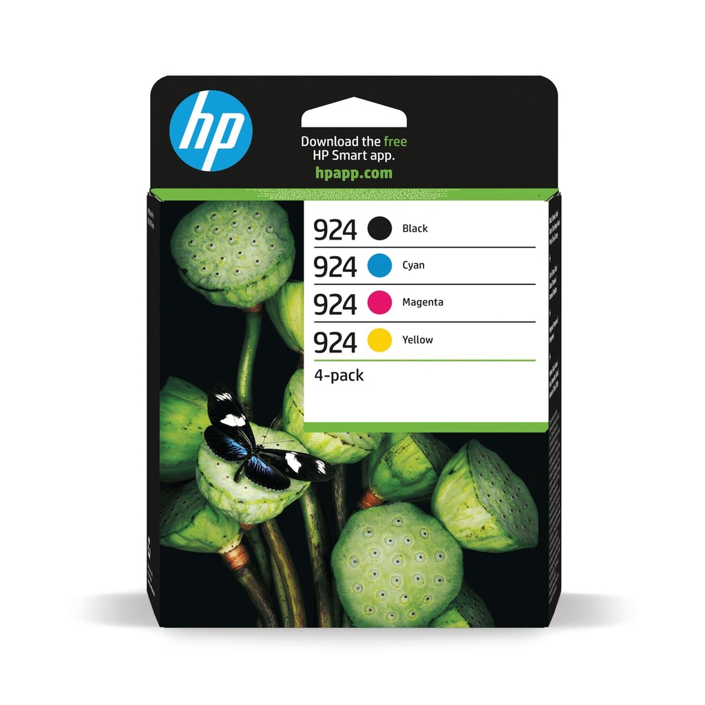 HP 924 Standard Yield Original Inkjet Cartridges