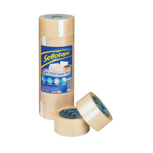 Sellotape High Quality Vinyl Case Sealing Tape PK6