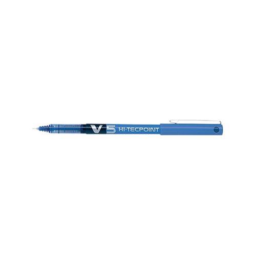 Pilot V5 Hi-TecPoint Pens Extra Fine 0.5mm (0.3mm) PK12