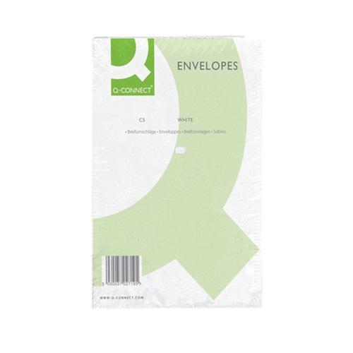 Q-Connect C5 Envelopes Peel & Seal 100gsm White PK500