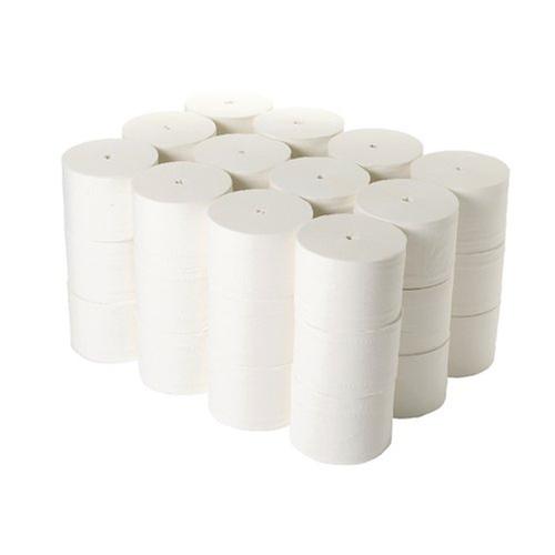 2Work Micro Twin Coreless Toilet Rolls 2ply 800sh PK36