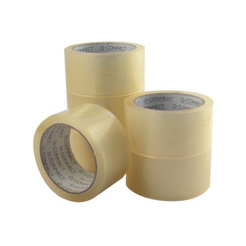 Q-Connect Polypropylene Low Noise Packaging Tape PK6