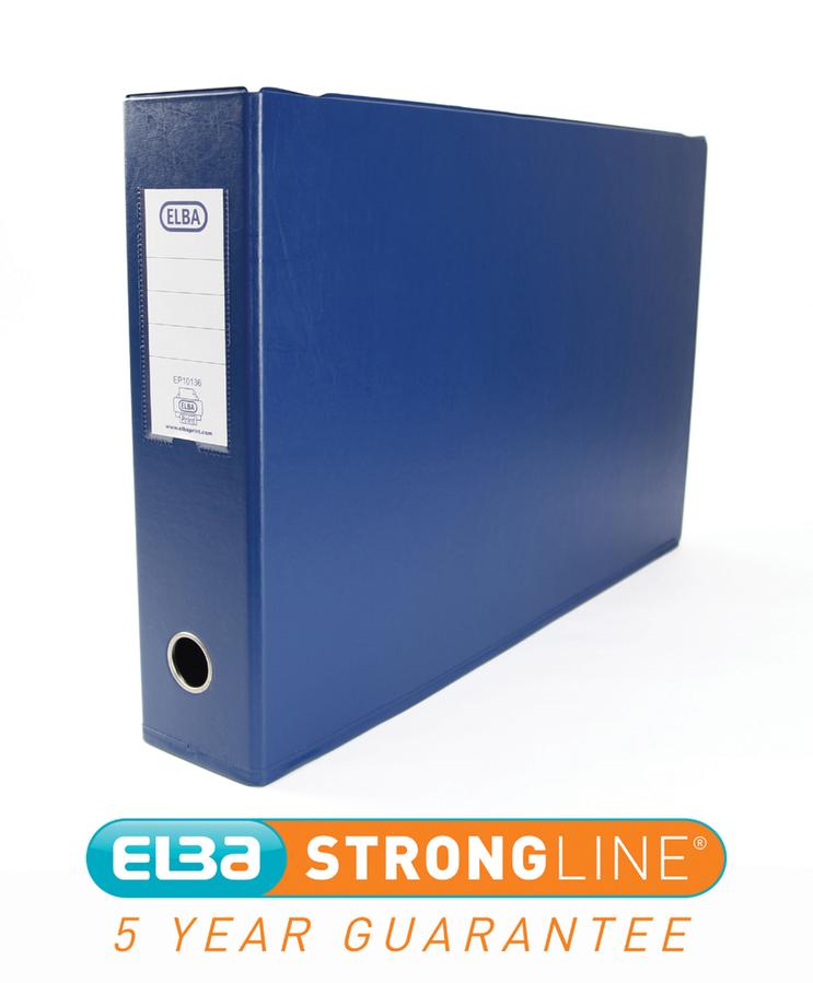 Elba A3 Landscape Plastic Lever Arch Folder 70mm PK2