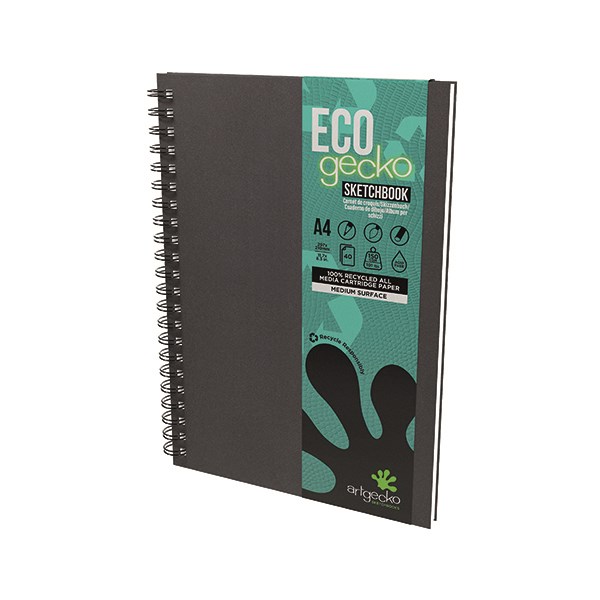 Gecko Eco Sketchbooks Recycled 150gsm