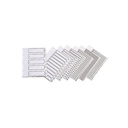 Q-Connect Index Multi Punched Dividers Polypropylene White A4