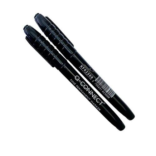 Q-Connect Fine Permanent Markers PK10