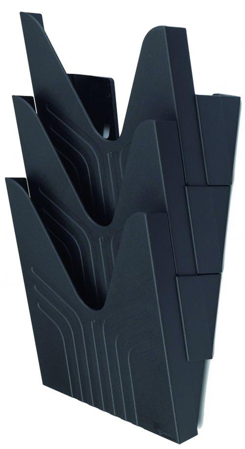 Avery Original Literature Holder Black 3 Compartments