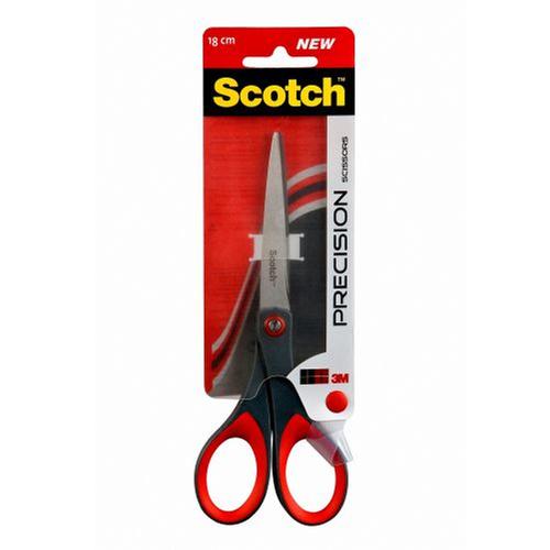 Scotch Precision Scissors Grey/Red