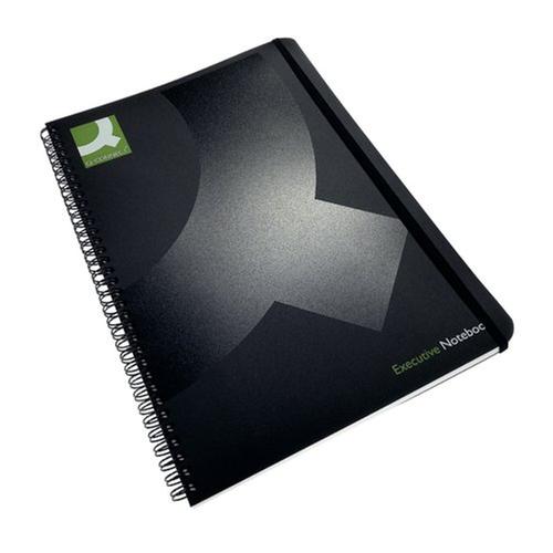 Q-Connect Premium Notebooks A4 Wirebound Polypropylene PK3