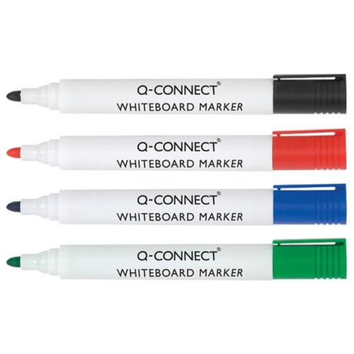 Q-Connect Drywipe/Whiteboard Markers PK10