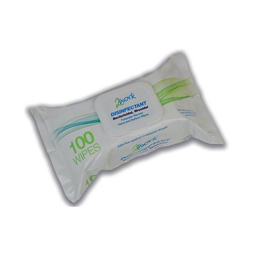 2Work Viricidal Hand & Surface Wipes