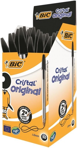 Bic Cristal Ballpoint Pen Medium PK50
