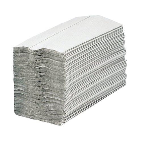 [KF03802] 2Work Hand Towels C-Fold 1ply White PK2880