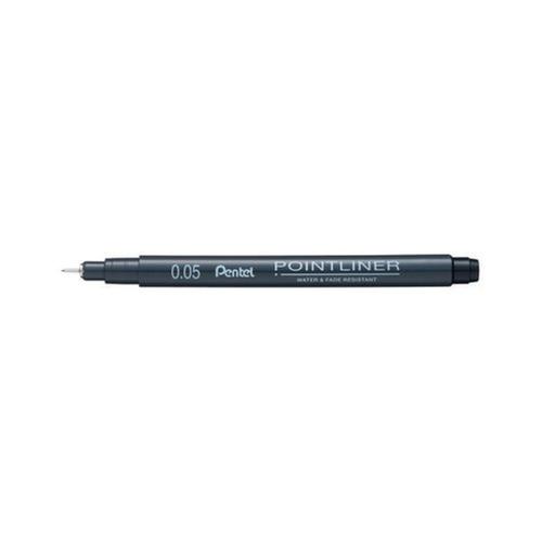 Pentel Pointliner Drawing Pens Black PK12