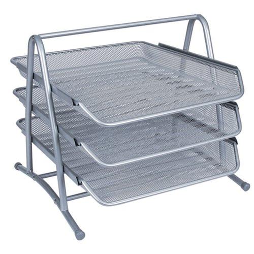 Q-Connect Mesh Letter Trays 3 Tray Set
