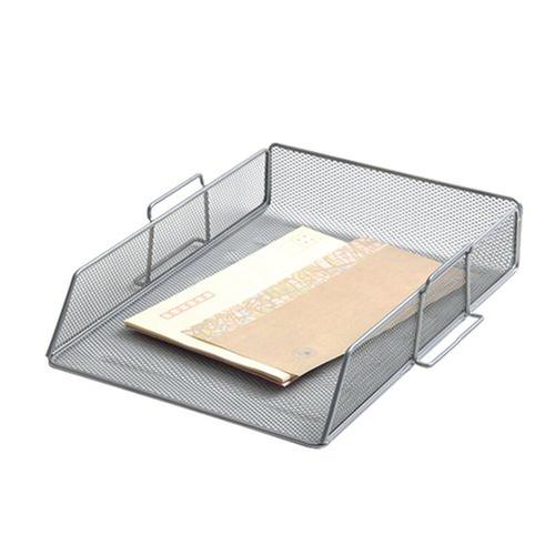 Q-Connect Mesh Stackable Letter Trays