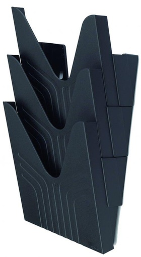 [AV12522] Avery Original Literature Holder Black 3 Compartments