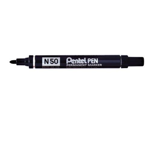 Pentel N50 Bullet Point Permanent Markers PK12