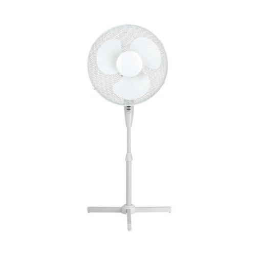 [KF00404] Q-Connect Floor Standing Fan 16" White