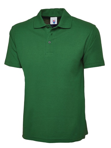 Uneek Classic Polo Shirt Unisex UC101 Kelly Green