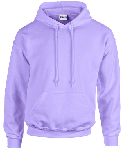 Gildan Men's Heavy Blend Hooded Sweatshirt – 50% Cotton, 50% Polyester (Orchid, Large)