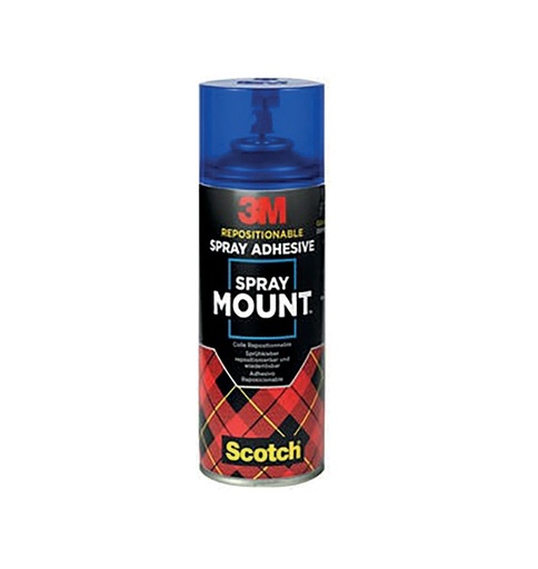 [3M51839] 3M SprayMount Transparent Repositioning Adhesive 400ml