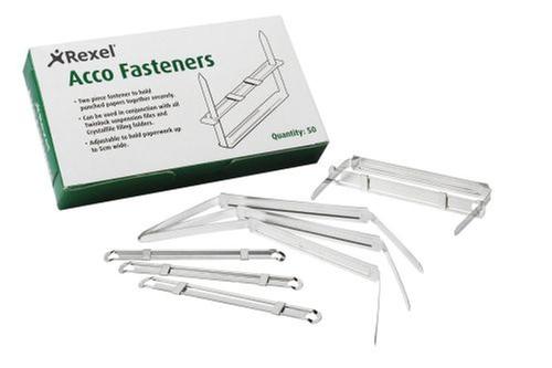 Rexel Fastener 80mm x 50mm Steel PK50 | Workline