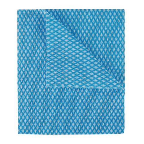 2Work Economy Cloth 420x350mm Blue PK50 | Workline