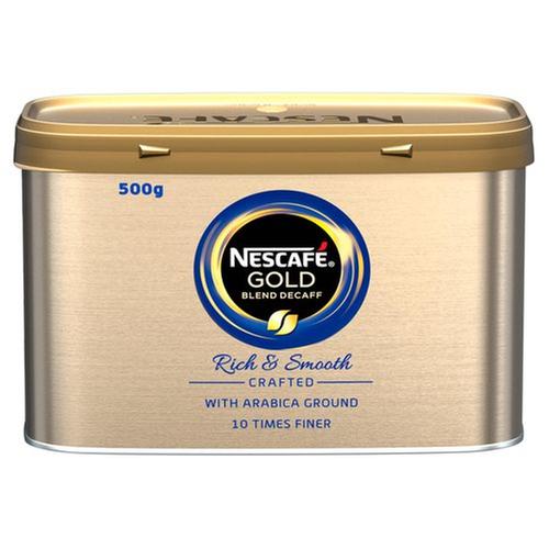 [NL82330] Nescafe Gold Blend Decaf Coffee Granules 500g