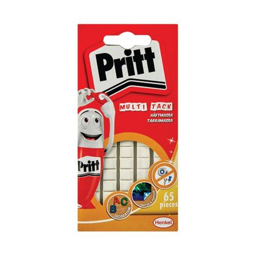 [HK47317] Pritt Mutli Tack 51g 65 Squares White PK24