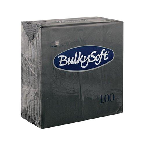 Bulky Soft Paper Napkins 2Ply Black PK100