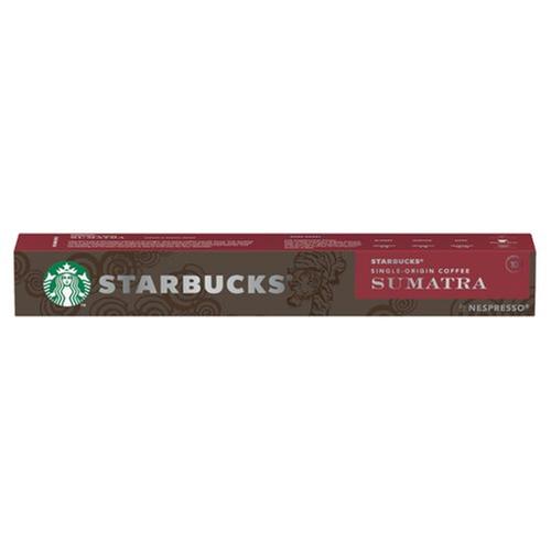 Nespresso Starbucks Sumatra Espresso Coffee Pods PK10