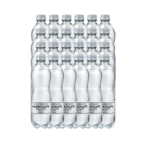 [HSW35109] Harrogate Sparkling Spring Water 500ml Plastic Bottles PK24