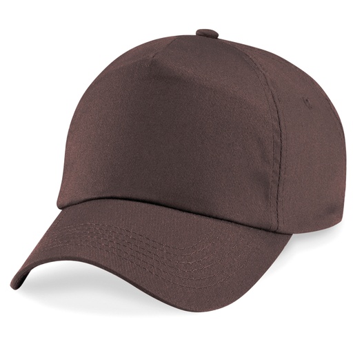 Beechfield Original 5 Panel Cap BC010 Chocolate